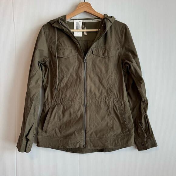 Kuhl Stryka jacket utility jacket olive green size small hooded - Picture 2 of 12